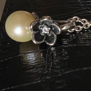 Offset Freshwater Cultured Pearl Necklace